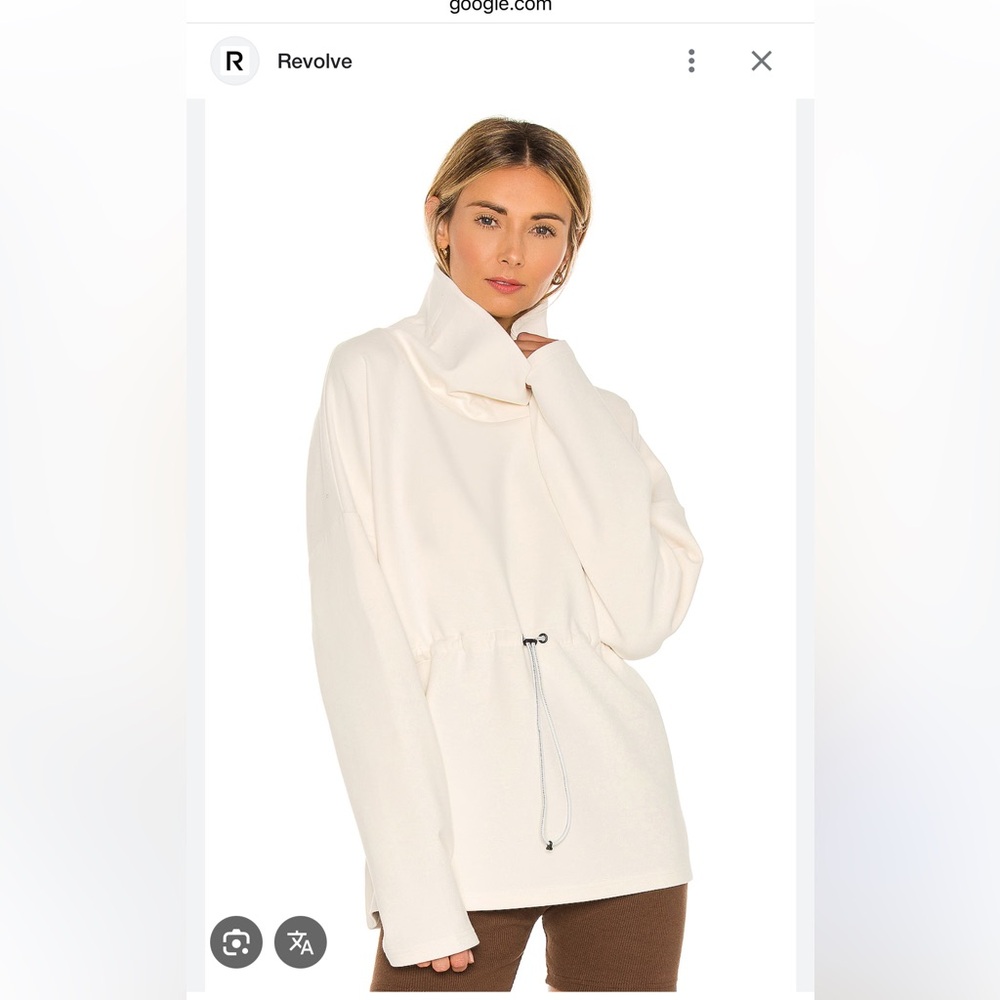 Varley Elegant Cream Sweater